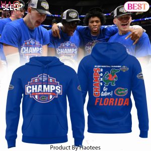 2025 SEC Mens Basketball Conference Tournament Champions Florida Gators Design Hoodie