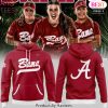 Alabama Crimson Tide Softball Uniform Design Red Hoodie