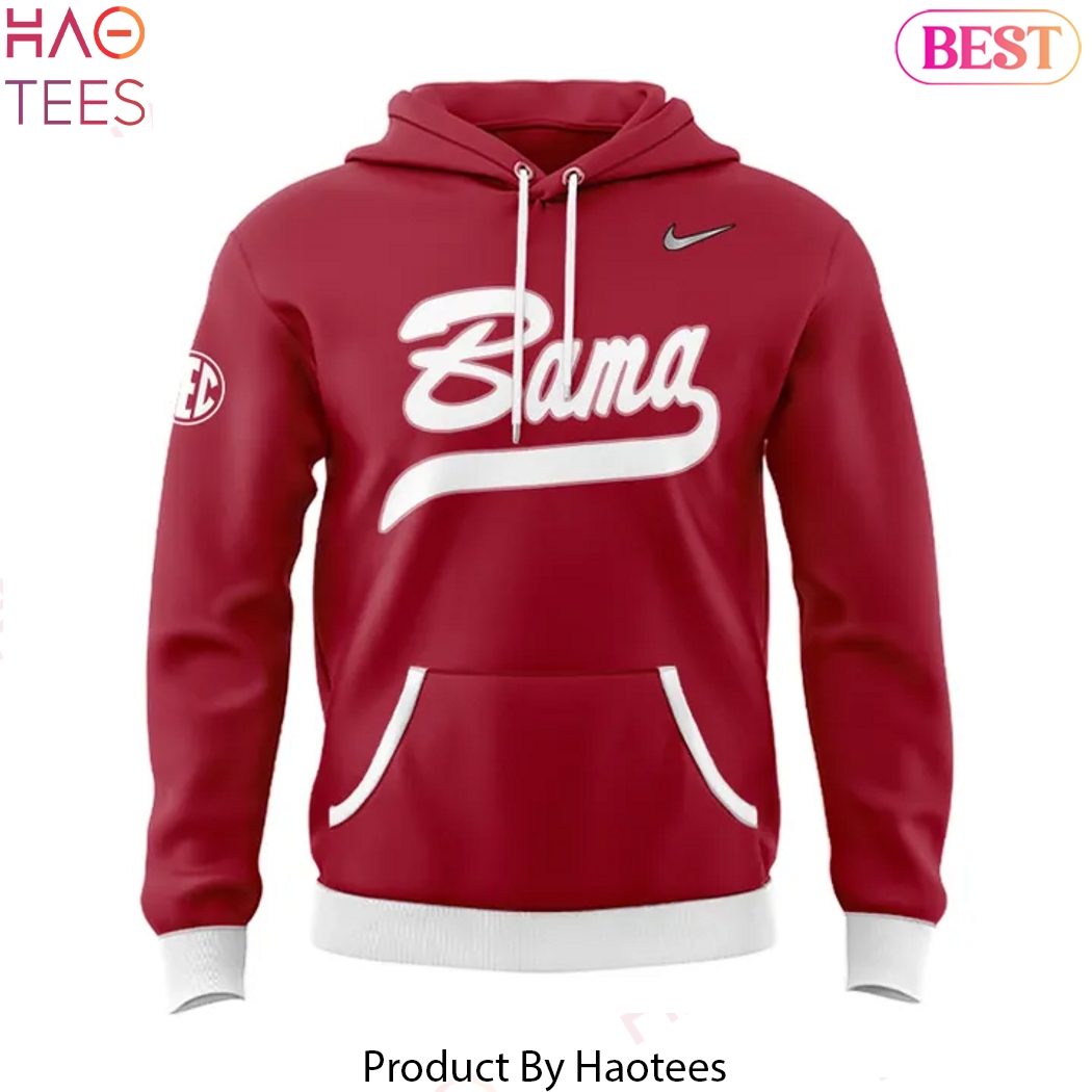 Alabama Crimson Tide Softball Uniform Design Red Hoodie Alabama Crimson Tide Softball Uniform Design Red Hoodie