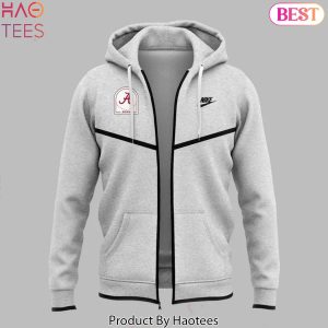 Alabama Crimson Tide Uniform Design Zip Hoodie