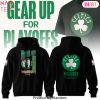 Boston Celtics 2025 Playoffs Design Hoodie – Black