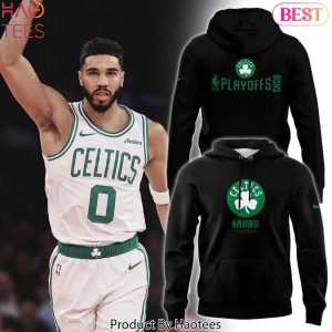 Boston Celtics 2025 Playoffs Design Hoodie – Black