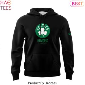 Boston Celtics 2025 Playoffs Design Hoodie – Black