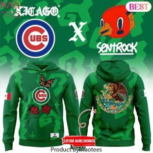 Chicago Cubs Mexican Heritage 2025 Design Hoodie