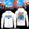 Florida Gators 2025 NCAA Mens Basketball The Swamp Only Gators Get Out Alive Design Hoodie – White