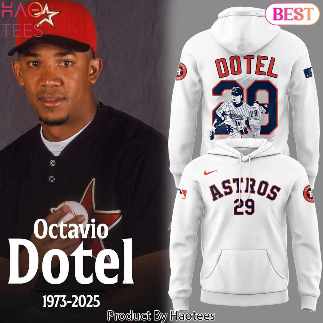 Houston Astros Octavio Dotel 1973-2025 Design Hoodie Houston Astros Octavio Dotel 1973-2025 Design Hoodie