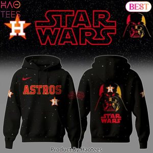 Houston Astros x Star W ars Night Design Hoodie