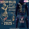 Houston Texans x Morgan Wallen Live In Houston NRG Stadium Design Hoodie