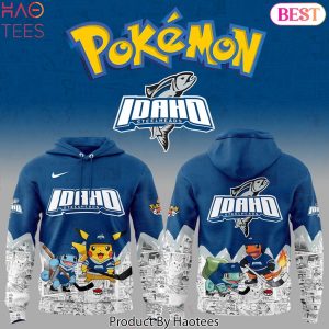 Idaho Steelheads x Po Kemon Go 2025 Design Hoodie