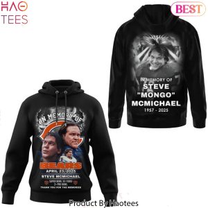 In Memory Of Chicago Bears Steve McMichael 1957-2025 Design Hoodie