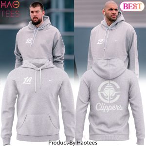 Los Angeles Clippers Gray Uniform Design Hoodie