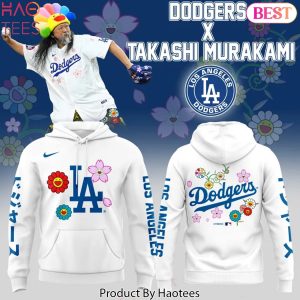 Los Angeles Dodgers Takashi Murakami 2025 Design Hoodie