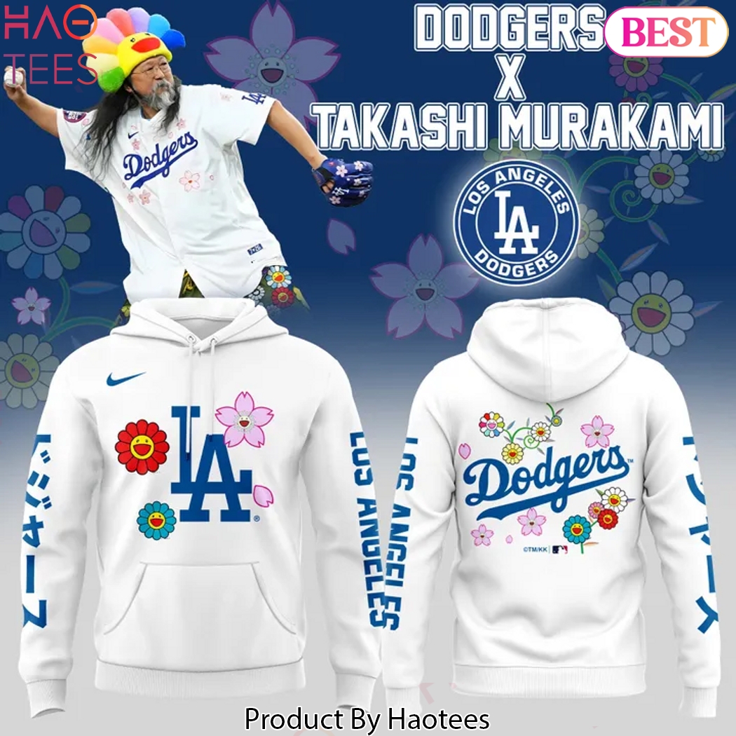 Los Angeles Dodgers Takashi Murakami 2025 Design Hoodie Los Angeles Dodgers Takashi Murakami 2025 Design Hoodie