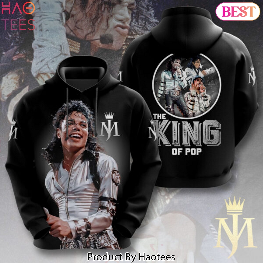 Michael Jackson The King Of Pop Design Hoodie Michael Jackson The King Of Pop Design Hoodie