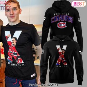 Montreal Canadiens Gon Give It To Ya Design Hoodie