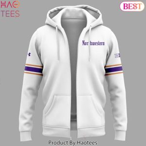 Northwestern Wildcats Uniform 2025 Design Zip Hoodie