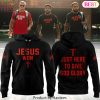 Ohio State Buckeyes Football 2025 JESUS WON He Is Risen Red Design Hoodie