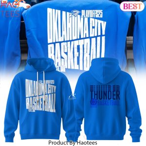 Oklahoma City Thunder 2025 Playoffs Design Hoodie