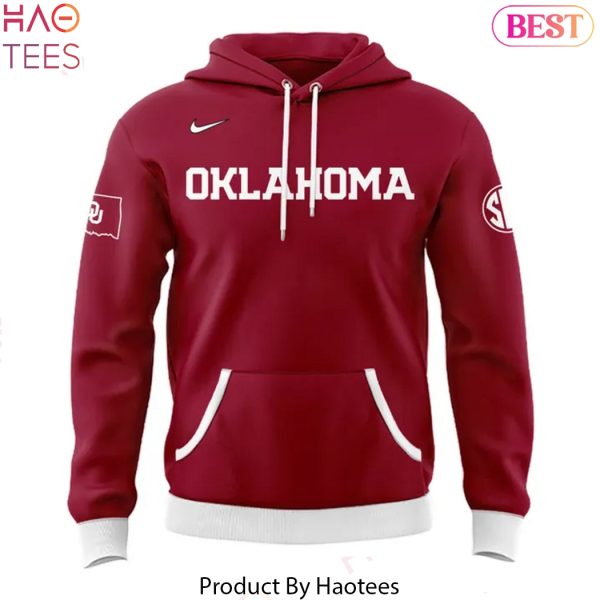 Oklahoma Sooners Softball 2025 Design Hoodie – Red