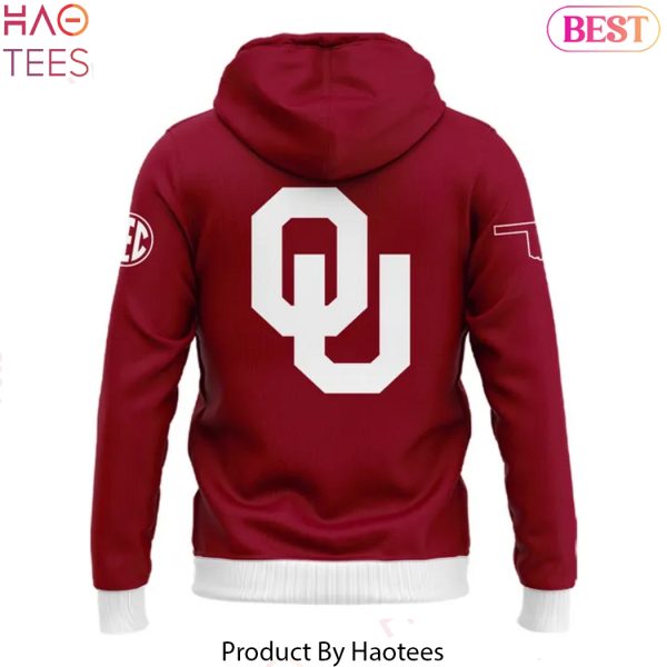 Oklahoma Sooners Softball 2025 Design Hoodie – Red