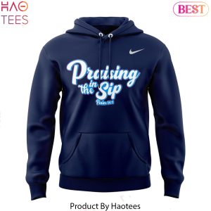 Ole Miss Rebels Baseball Praising In The Sip Design Hoodie – Blue