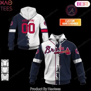 Personalized Atlanta Braves MLB Design Hoodie