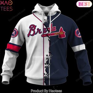 Personalized Atlanta Braves MLB Design Hoodie