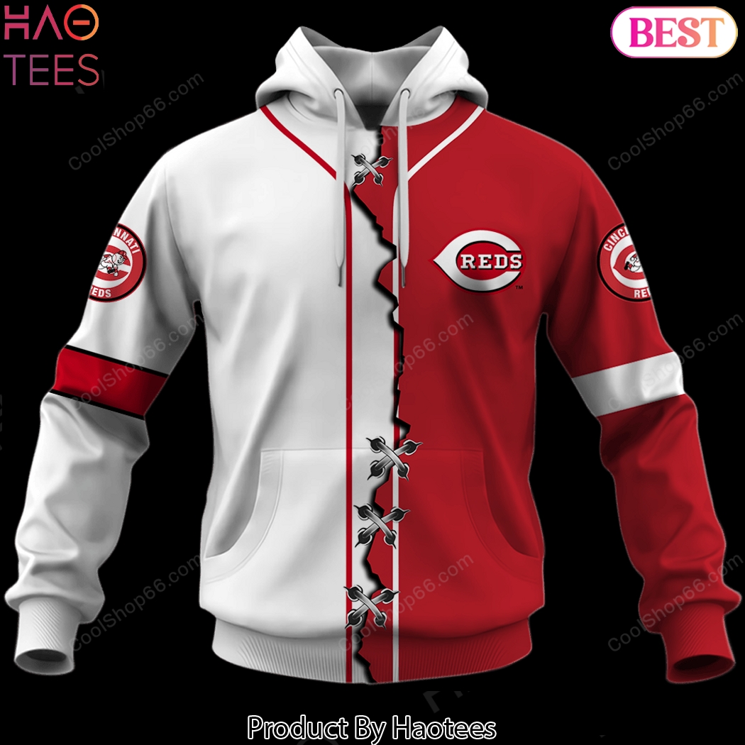 Personalized Cincinnati Reds MLB Design Hoodie Personalized Cincinnati Reds MLB Design Hoodie