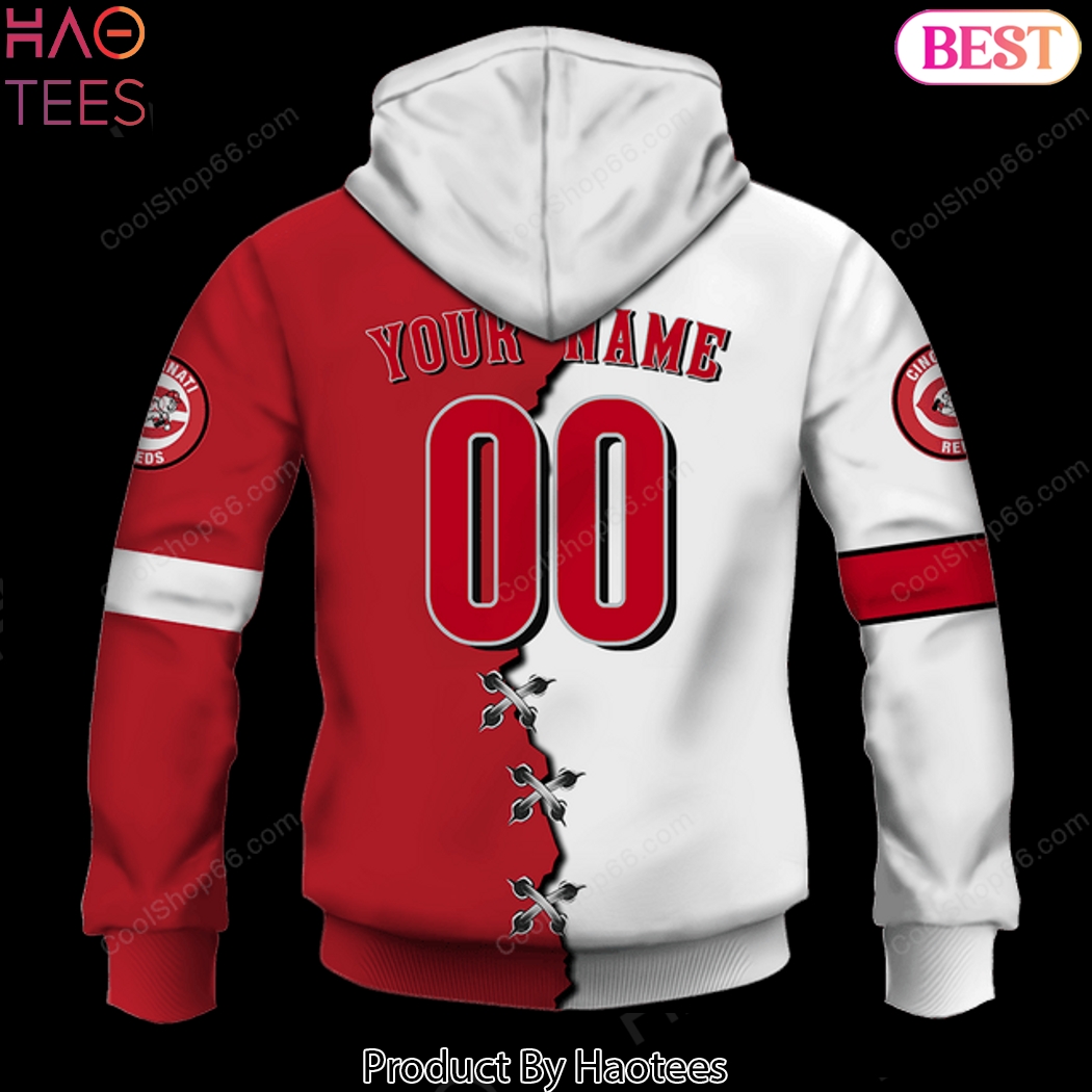Personalized Cincinnati Reds MLB Design Hoodie Personalized Cincinnati Reds MLB Design Hoodie