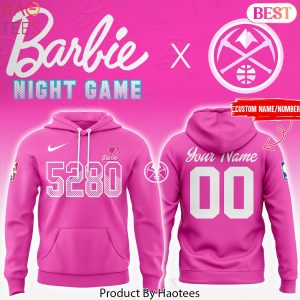Personalized Denver Nuggets Basketball Barbie Design Hoodie
