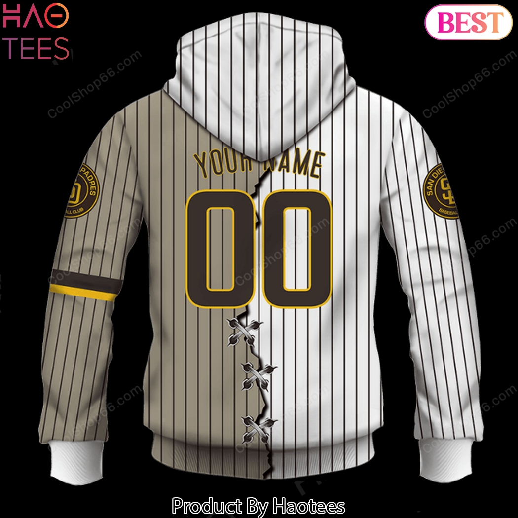 Personalized San Diego Padres MLB Design Hoodie Personalized San Diego Padres MLB Design Hoodie