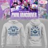 PWHL Vancouver Est 2025 Professional Women Hockey League Design Hoodie – Black