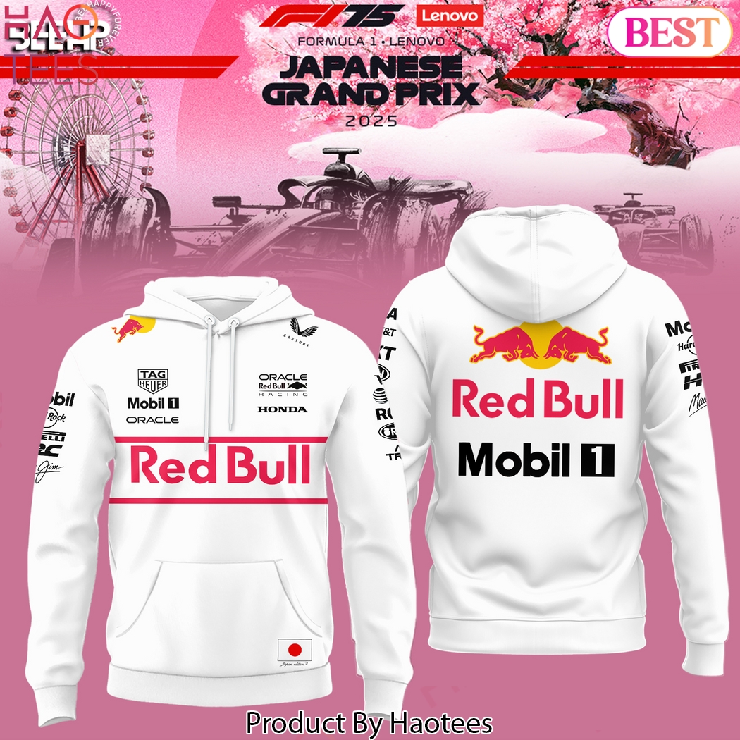 Redb ull Racing Japan Cherry Blossom 2025 Design Hoodie Redb ull Racing Japan Cherry Blossom 2025 Design Hoodie