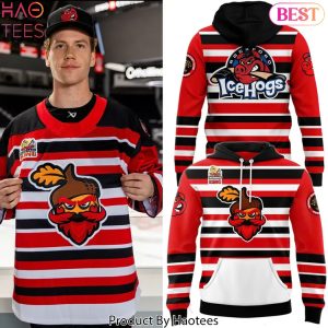 Rockford IceHogs Mighty Oaks 2025 Design Hoodie