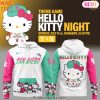 San Diego Padres Theme Game Hello Kitty Night 2025 Design Hoodie