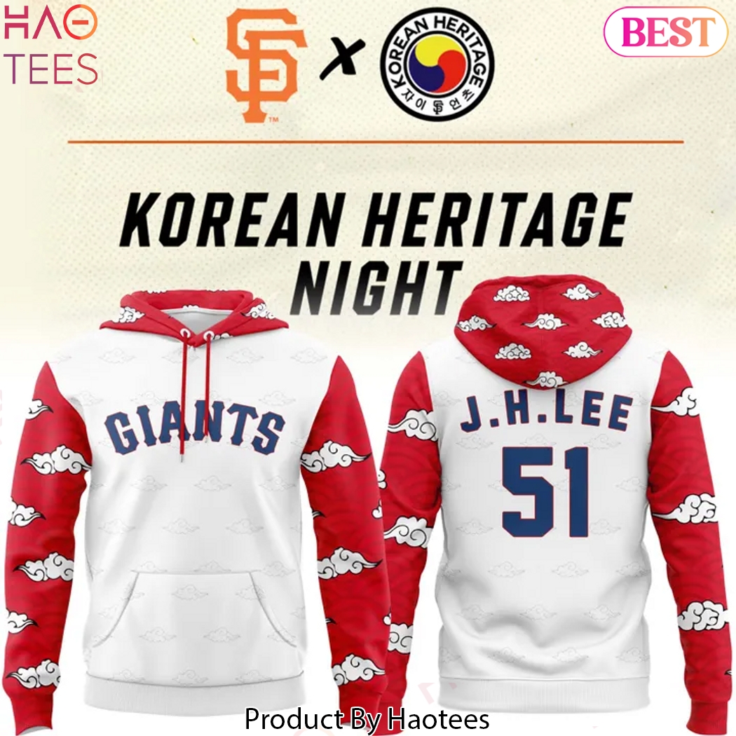 San Francisco Giants x Korean Heritage Night 2025 Design Hoodie San Francisco Giants x Korean Heritage Night 2025 Design Hoodie