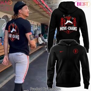 Spencer Bivens San Francisco Giants Move The Chains Design Hoodie