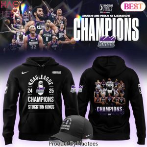 Stockton Kings NBA League Champions Design Hoodie