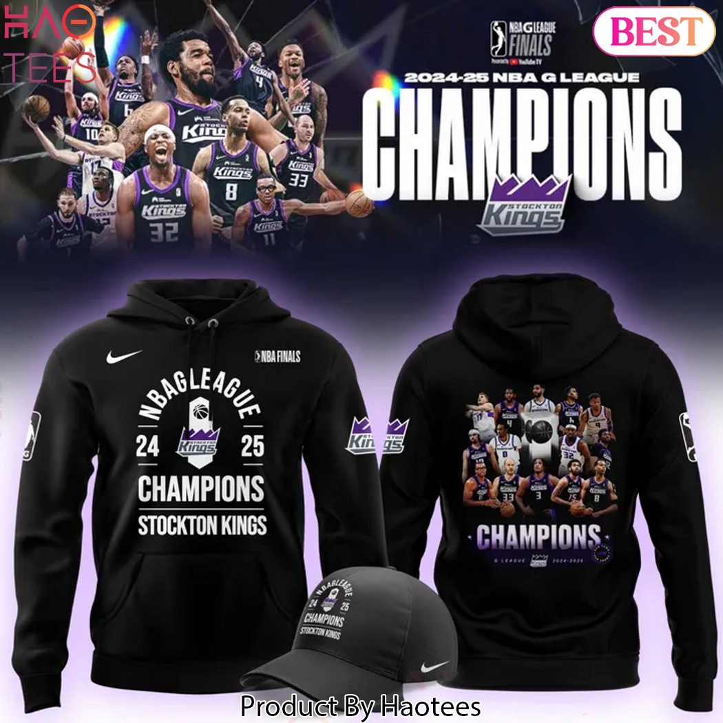 Stockton Kings NBA League Champions Design Hoodie Stockton Kings NBA League Champions Design Hoodie