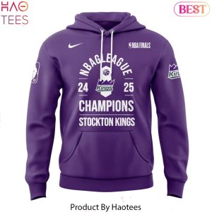 Stockton Kings NBA League Champions Design Hoodie – Purple