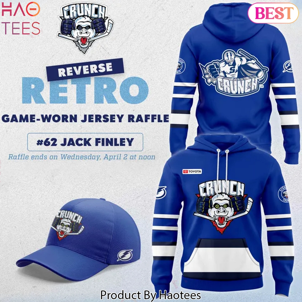 Syracuse Crunch Jack Finley Reverse Retro 2025 Design Hoodie Syracuse Crunch Jack Finley Reverse Retro 2025 Design Hoodie