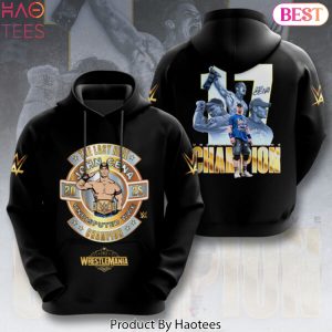 The Last Real John Cena 2025 Undisputed WWE Champions Wrestlemania Hoodie