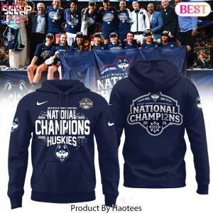 UConn Huskies 2025 NCAA Womens Basketball National Champions Design Hoodie