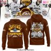 Western Michigan Broncos 2025 NCAA Frozen Four Mens Ice Hockey National Champions Design Hoodie