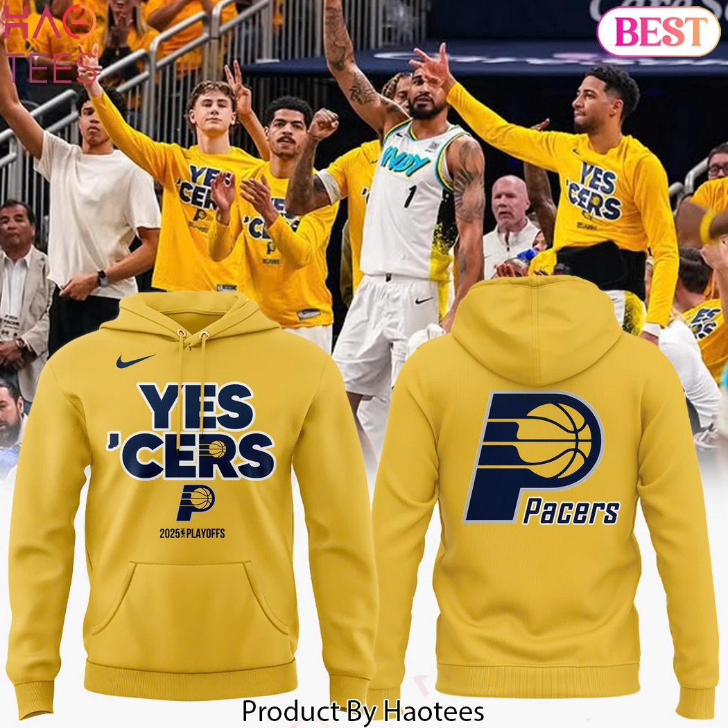 2025 Playoffs Indiana Pacers Basketball Design Hoodie 2025 Playoffs Indiana Pacers Basketball Design Hoodie