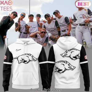 Arkansas Razorbacks Softball 2025 Logo Design Hoodie