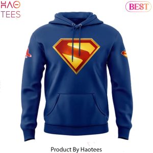 Boston Red Sox x Superman Blue Design Hoodie Boston Red Sox x Superman Blue Design Hoodie