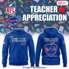 Buffalo Bills Teacher Night Design Hoodie – White