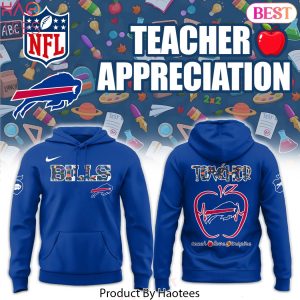 Buffalo Bills Teacher Night Design Hoodie – Blue