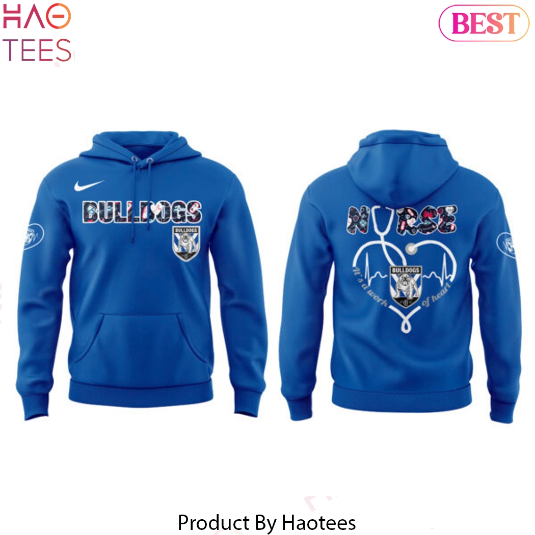 Canterbury-Bankstown Bulldogs Nurses 2025 Design Hoodie Canterbury-Bankstown Bulldogs Nurses 2025 Design Hoodie